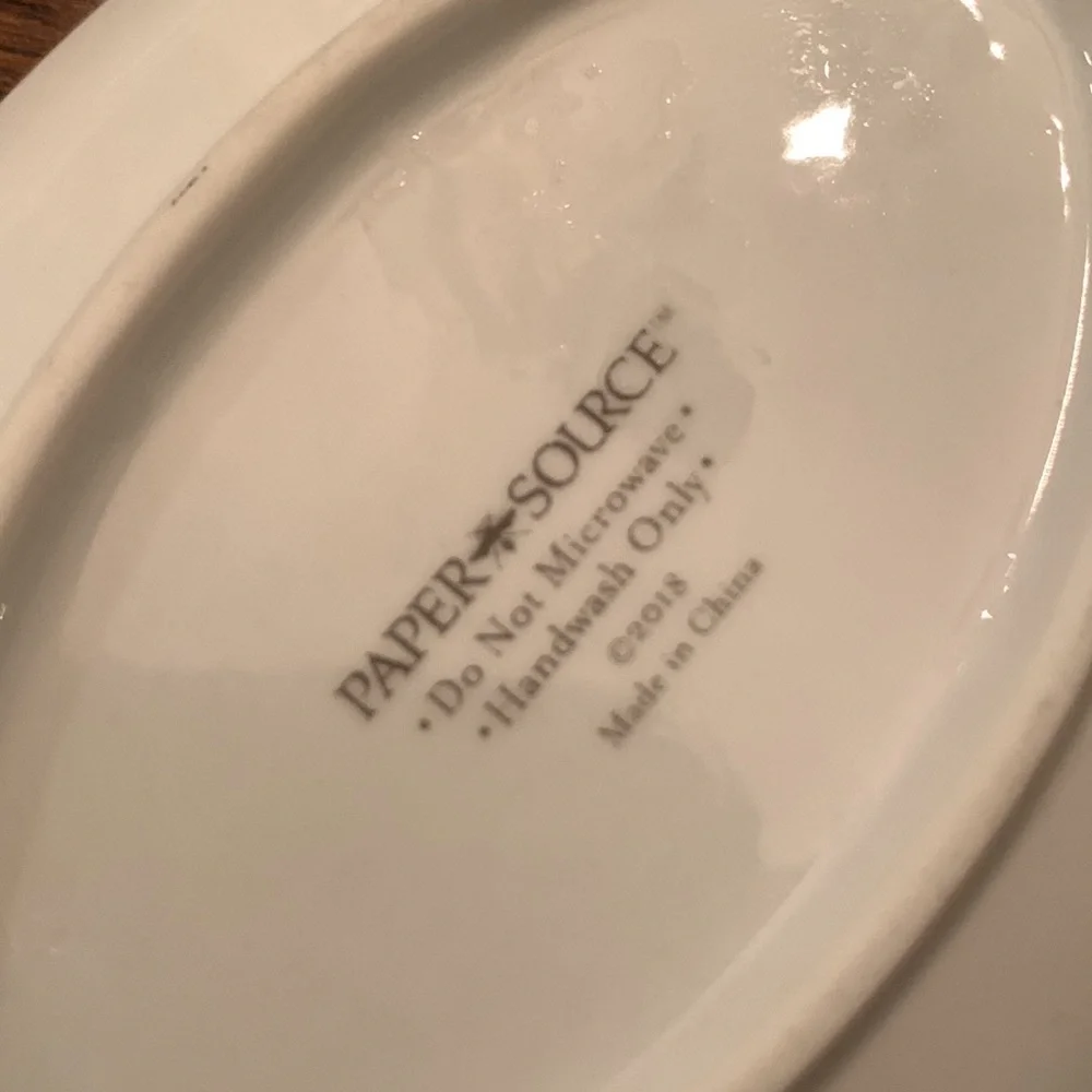 Dream Big Paper Source Trinket Tray EUC